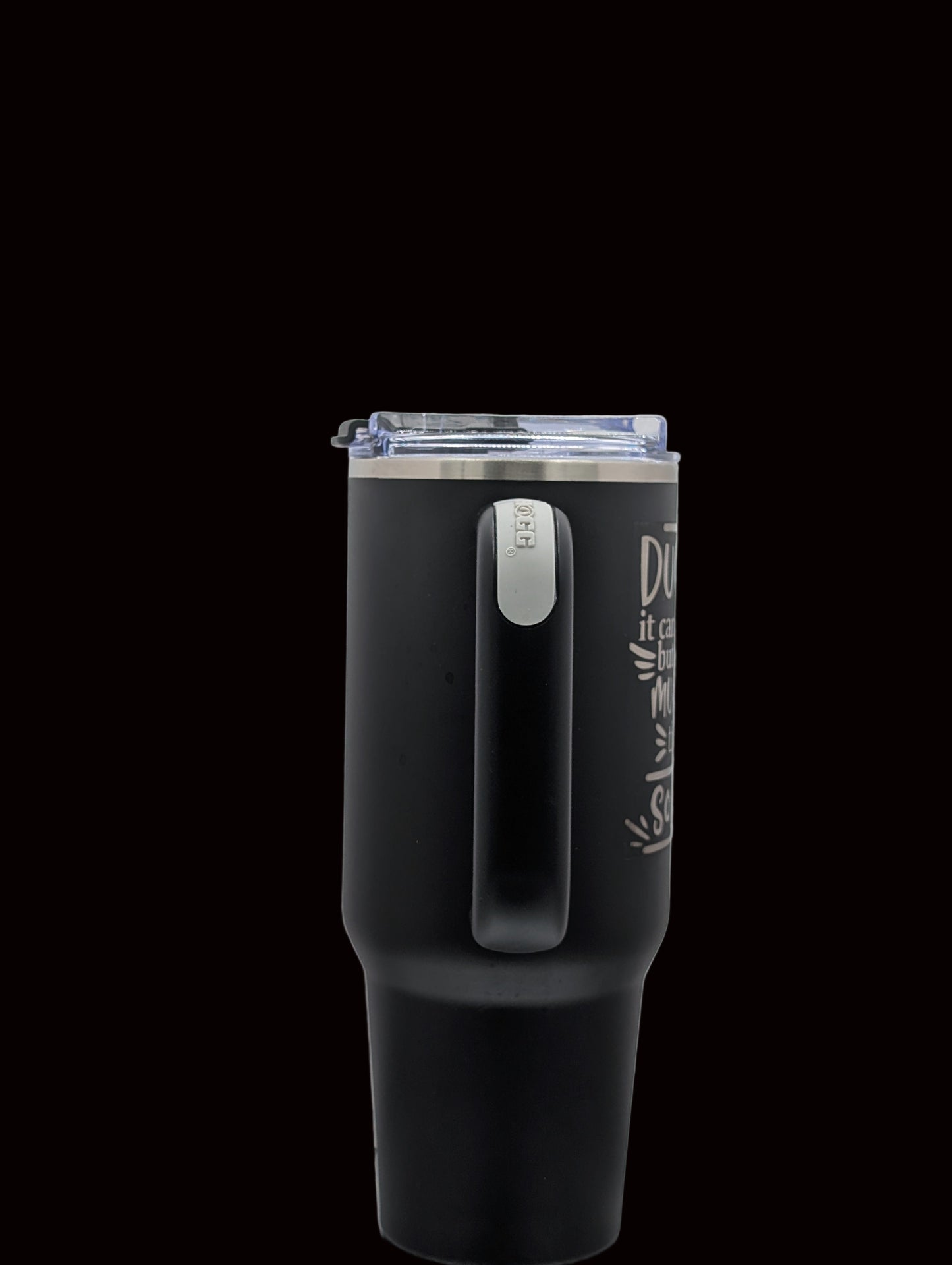 "Duct Tape Can't Fix Stupid But It Can Muffle The Sound" 40 Oz Tumbler