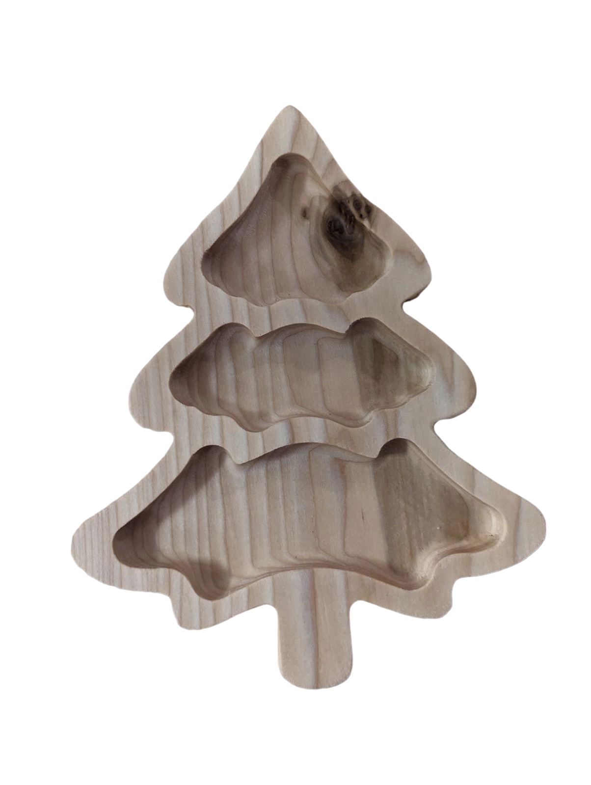 Christmas tree candy tray