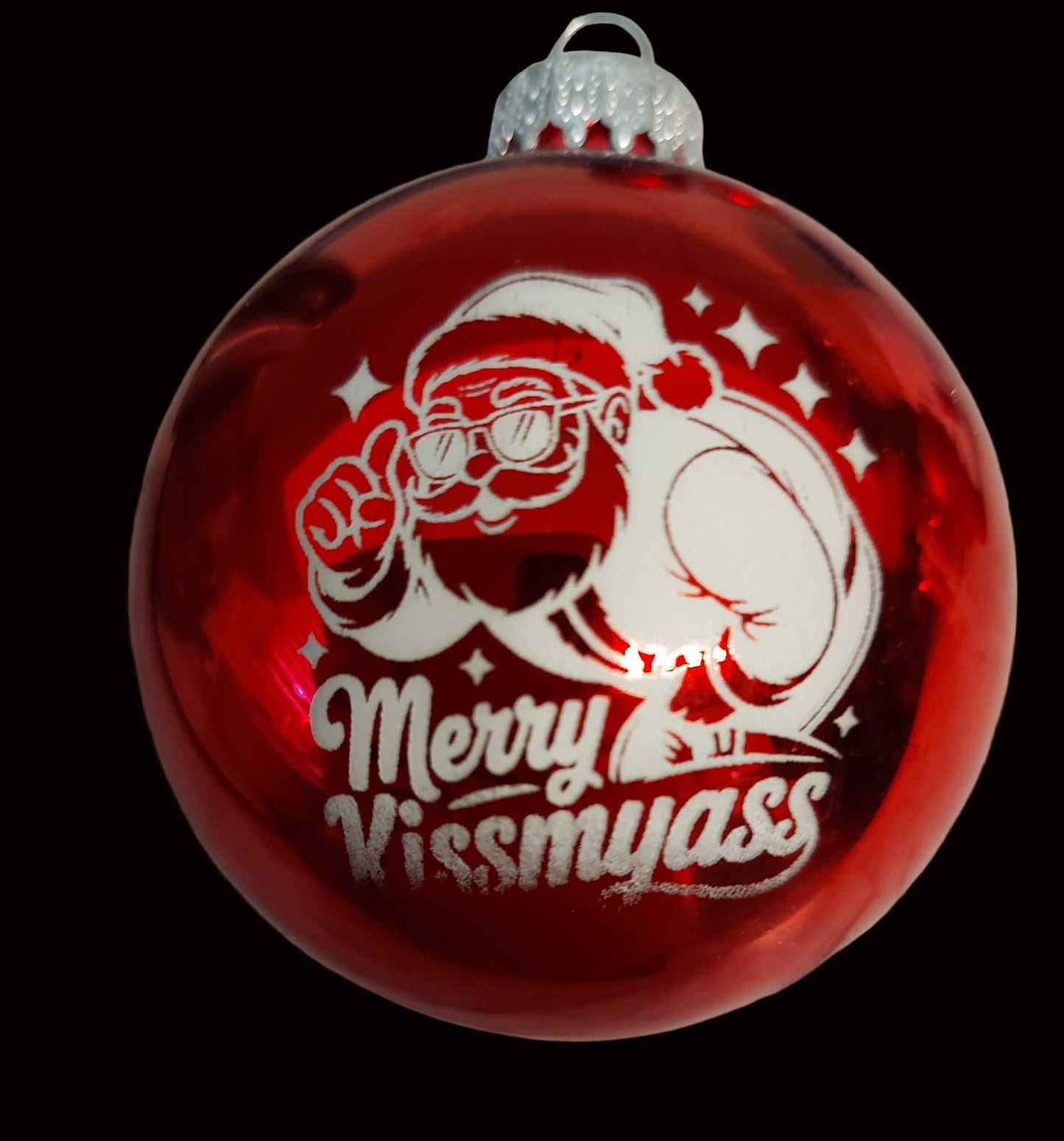 Merry Kiss My Ass Ornament